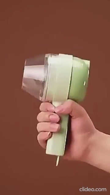4 in 1 Portable Electric Vegetable Cutter Set